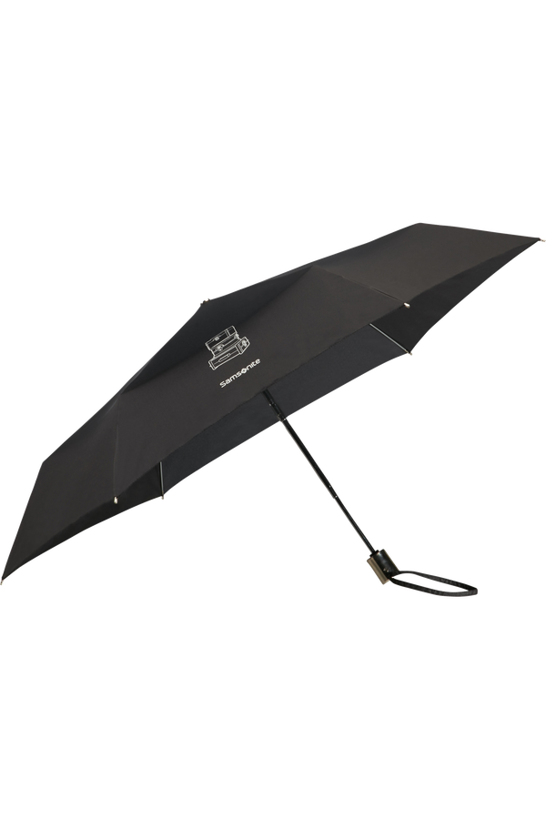 Samsonite Karissa Umbrellas 3 Sect. Auto O/C Slim  Zwart