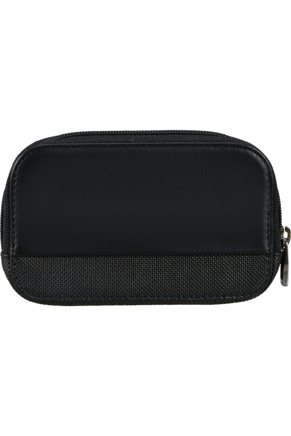 Samsonite Pro-Dlx 6 Slg 524 -Z ROUND KEY POUCH+2R  Zwart Samsonite Pro-Dlx 6 Slg 524 -Z ROUND KEY POUCH+2R  Zwart
