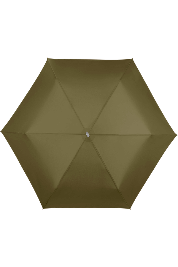 Samsonite Alu Drop S 3 Sect. Manual Flat  Donker Olijfgroen