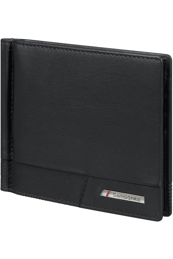 Samsonite Pro-Dlx 6 Slg 736 - 8CC H+MONEY CLIP+Z  Zwart