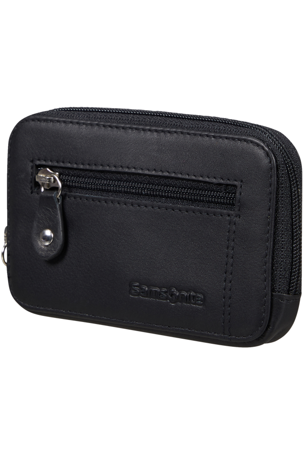 Samsonite Attack 2 Slg 524-Z ROUND KEY POUCH+2R  Zwart