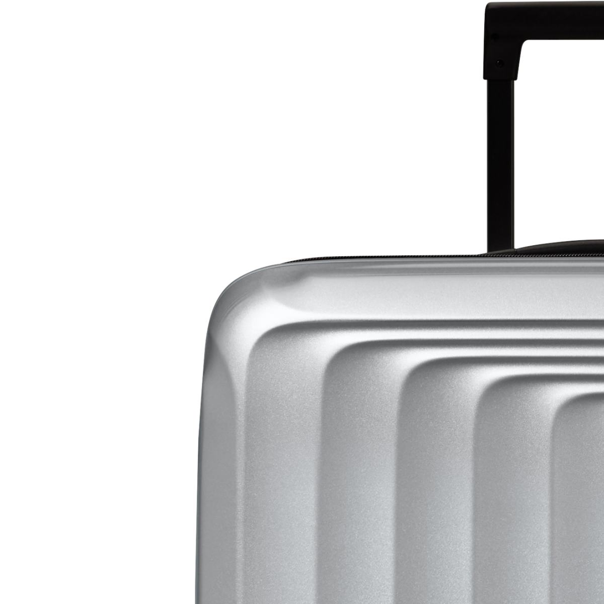Samsonite trolley Nuon 75 cm. Expandable zilverkleurig