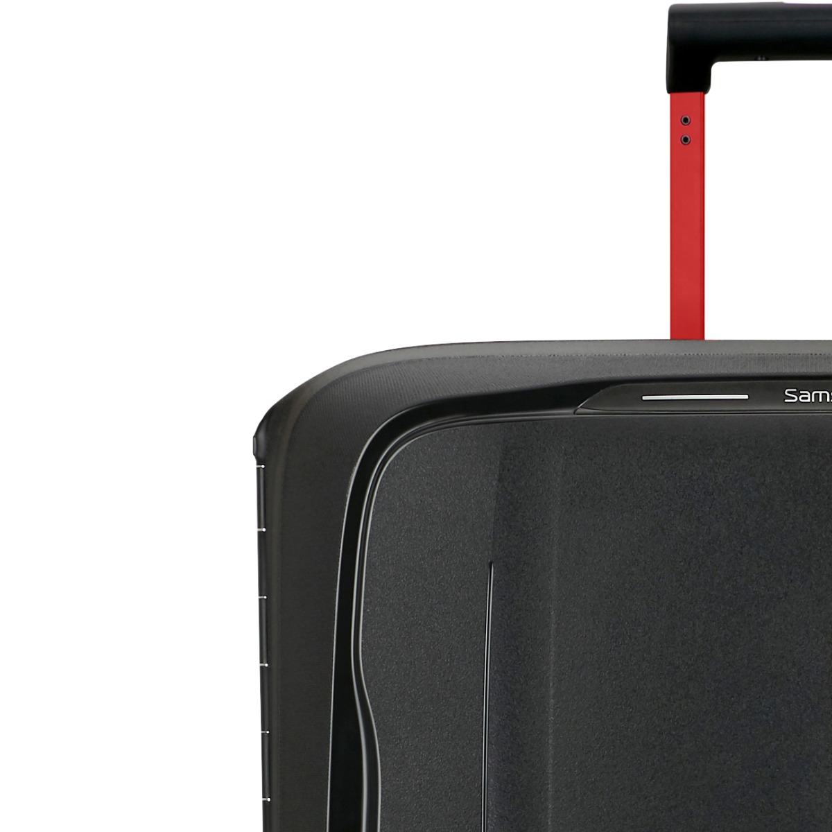 Samsonite Essens Koffer (4 wielen) 81cm Charcoal/Red