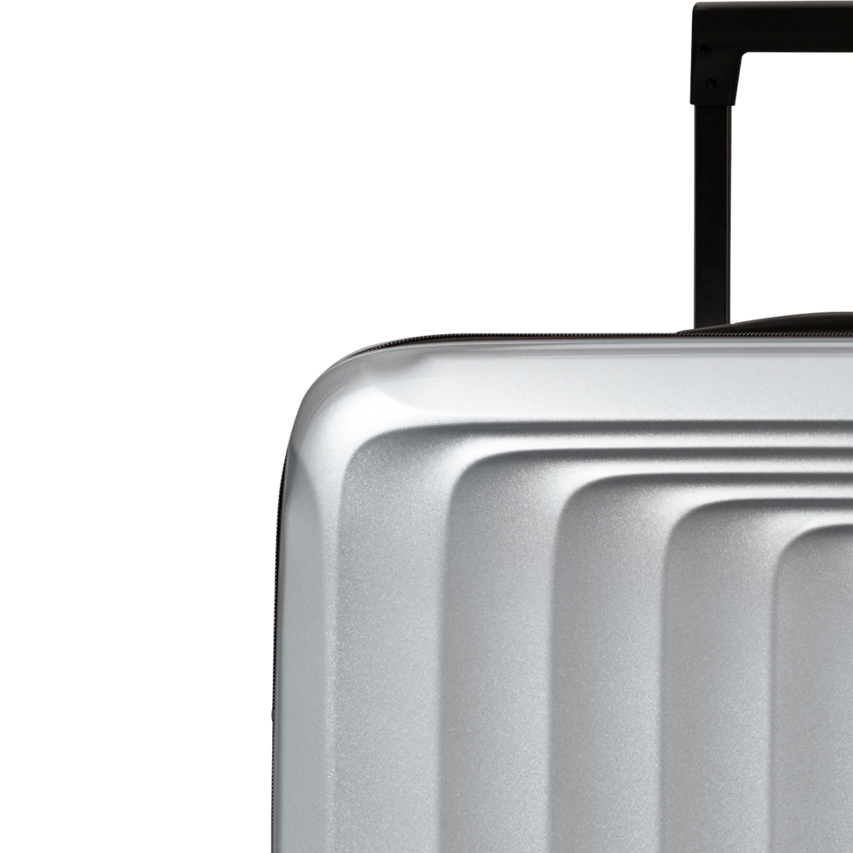 Samsonite Nuon Spinner 81 Exp matt silver Harde Koffer