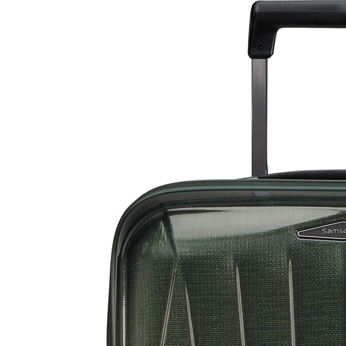 Samsonite trolley Major-Lite 55 cm. Expandable groen