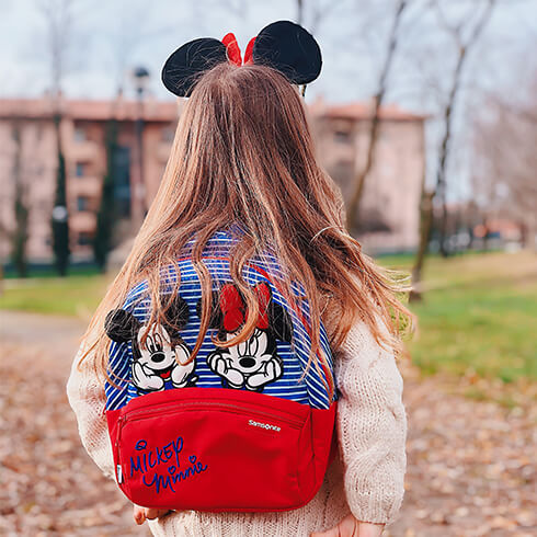 Take a little magic with you when travelling with our Mickey and Minnie collection.