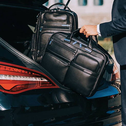 Along for the ride: our Sunstone leather bailhandle.