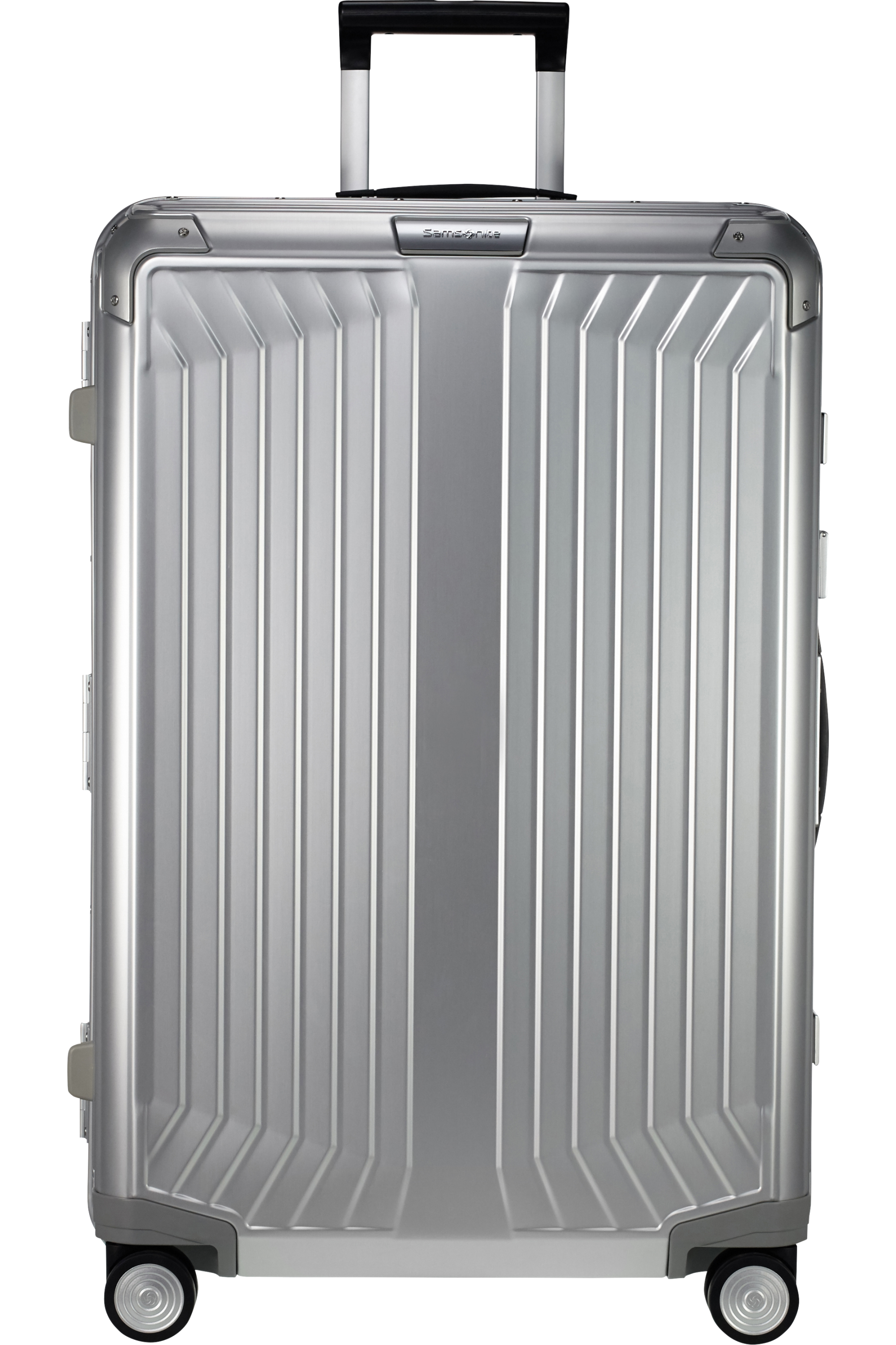 Samsonite Lite-Box Alu 76 aluminium reiskoffer in zilver